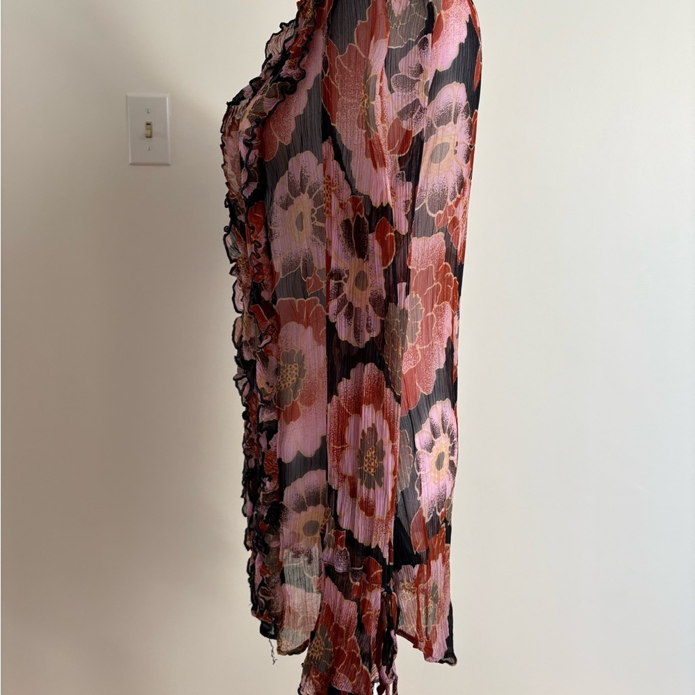 Free People Spring Floral Tunic Blouse - Picture 5 of 7